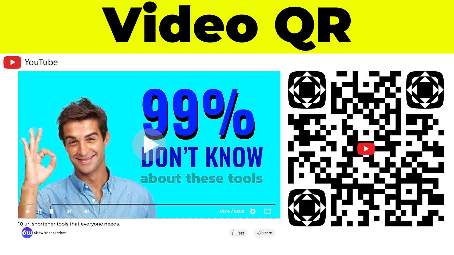 create qr code for video